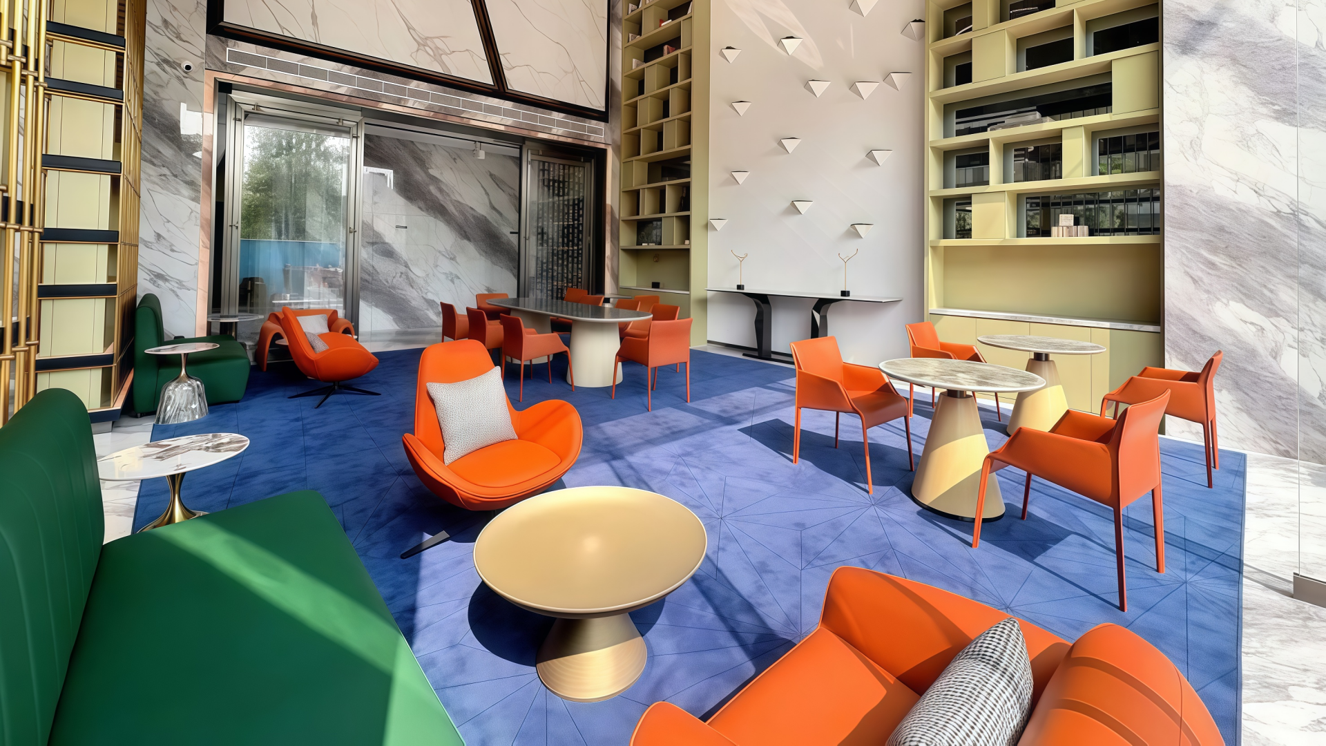 lobby (2) вестибюль (2)