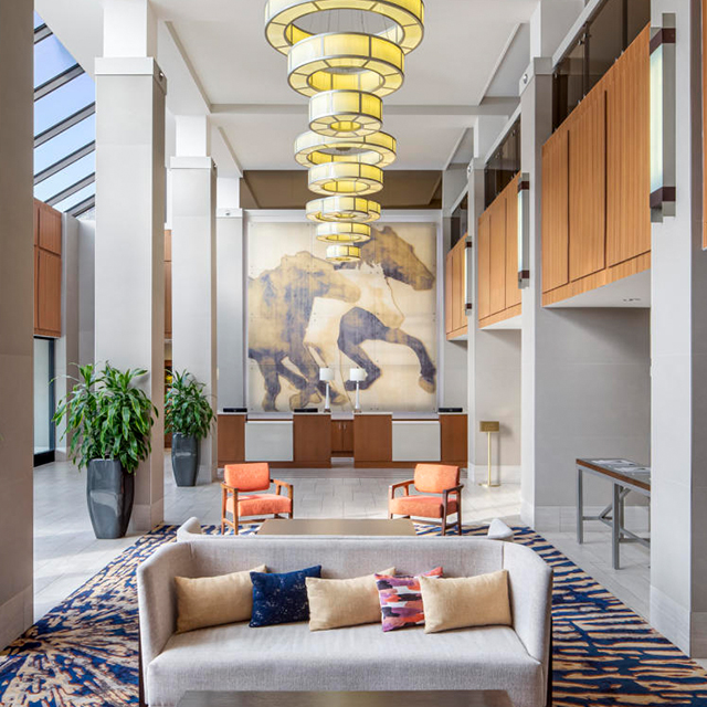 Modular Lobby Seating for Reception Модульные кресла для приема в вестибюле