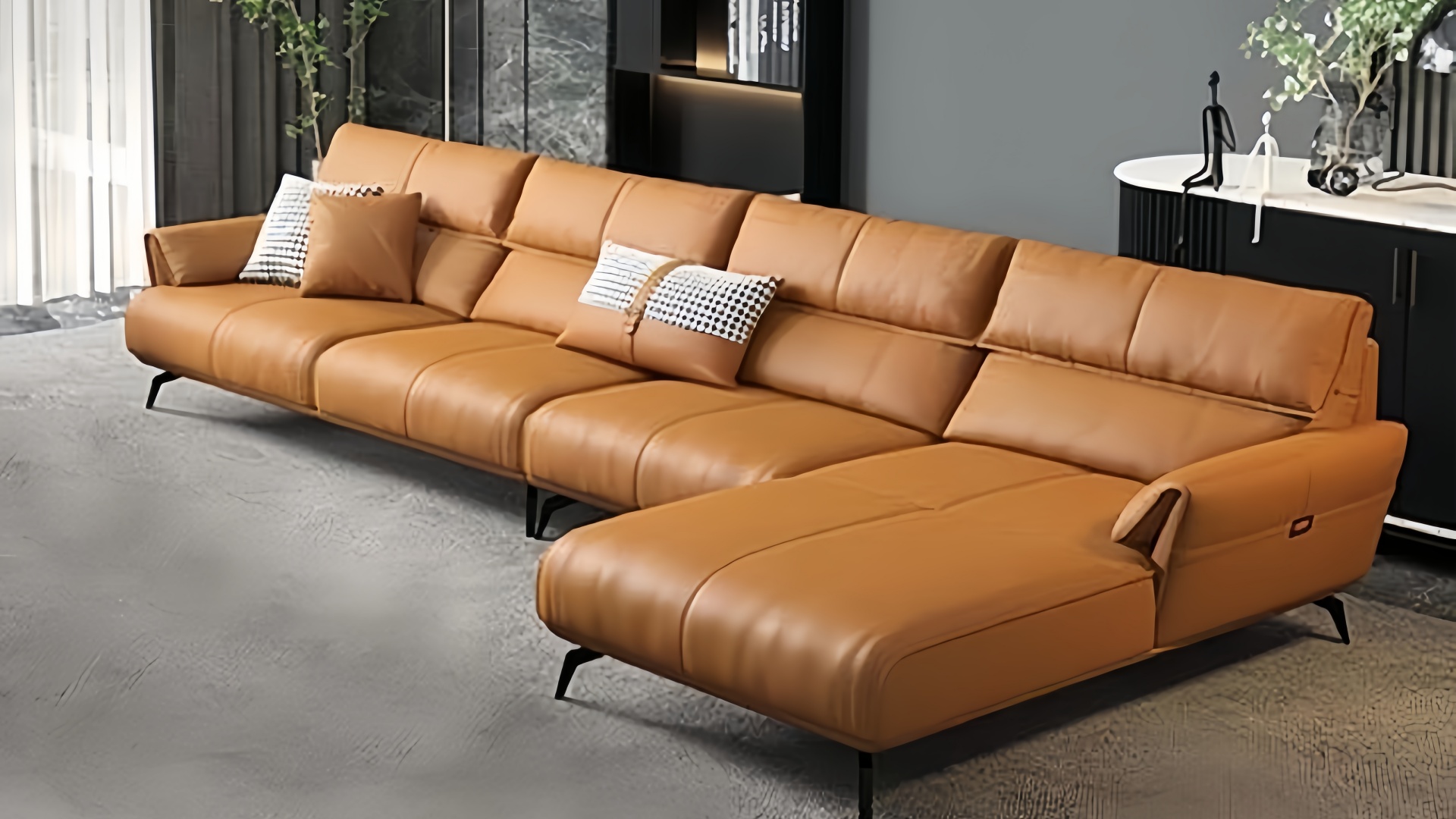 Высокотехнологичные тканевые диваны