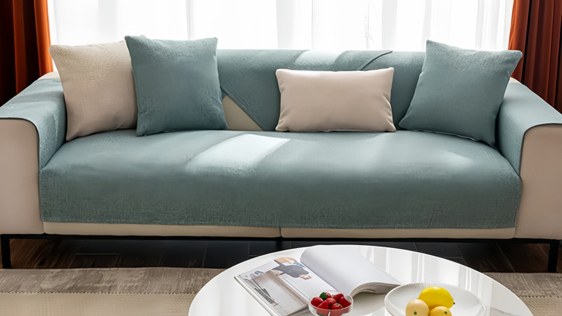 хлопковое льняное диван