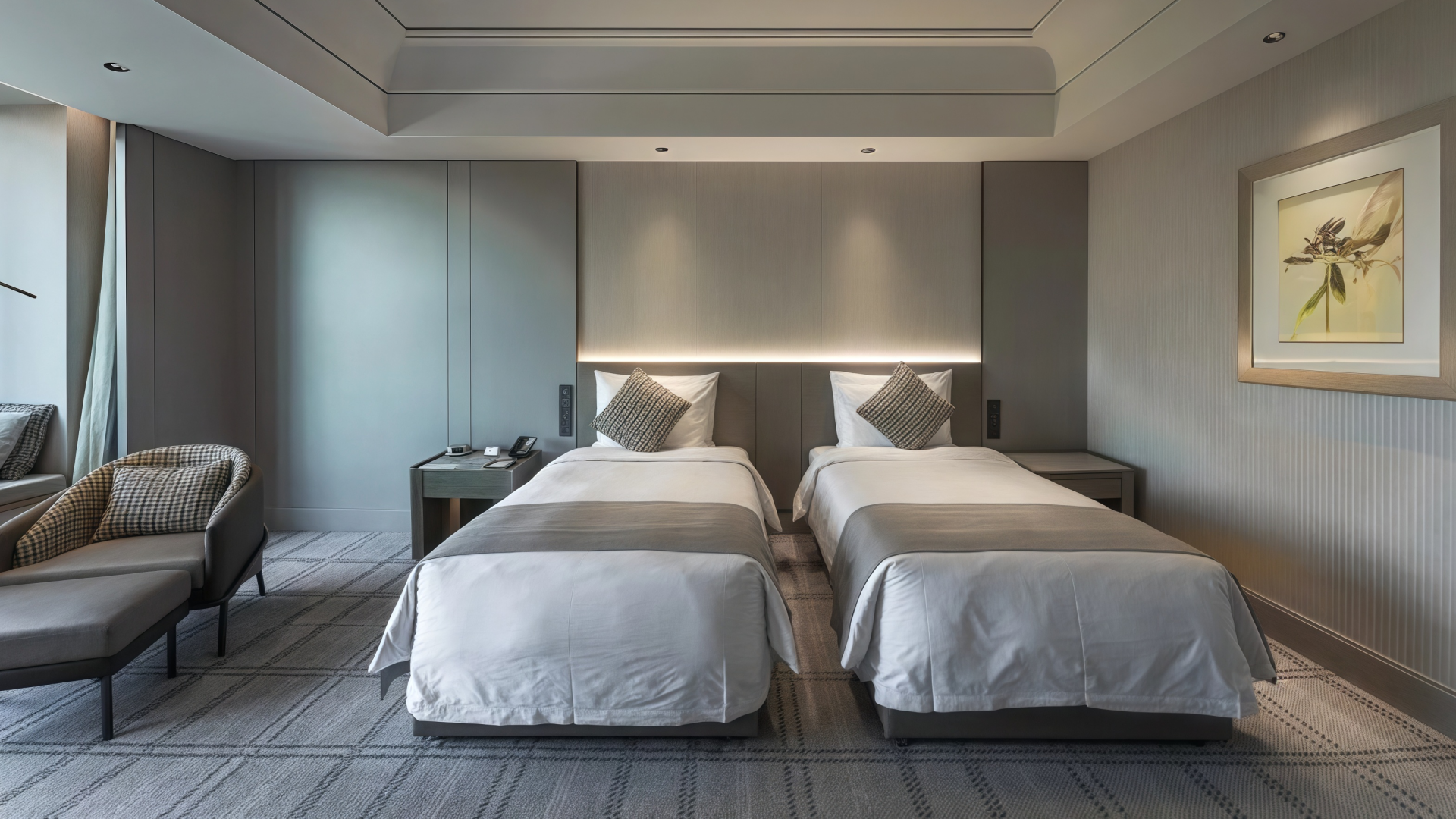 twin bed guest room номера гостей с двойной кроватью