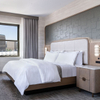 Плавающая прикроватная тумбочка в стиле Westin с USB-портами