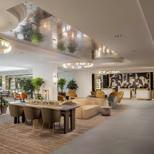 5 звезд гостеприимства Hilton Hotel Lobby мебель