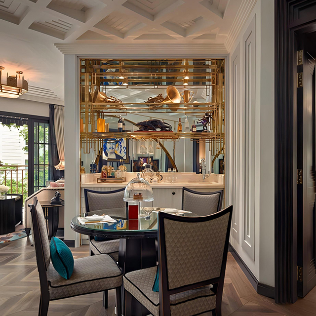 Роскошная спальня Mini-Bar для Capella Hotels & Resorts