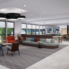 Элегантный современный диван для отдыха Hilton Lobby