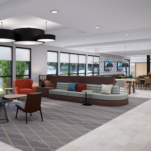 Элегантный современный диван для отдыха Hilton Lobby