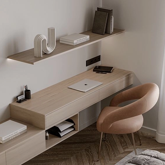 Современный отель деревянный письменный стол