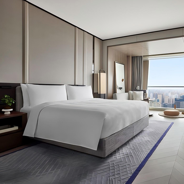 JW Marriott Modern Hotel King Size Bed