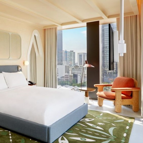 Бизнес -отель дизайн спальни