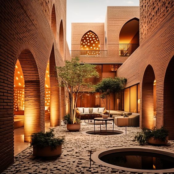 Культурный отель дизайн