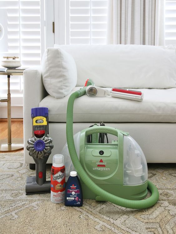 Использование соответствующих чистящих средств