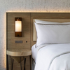Плавающая прикроватная тумбочка в стиле Westin с USB-портами