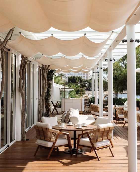 Shade Solution в отеле патио