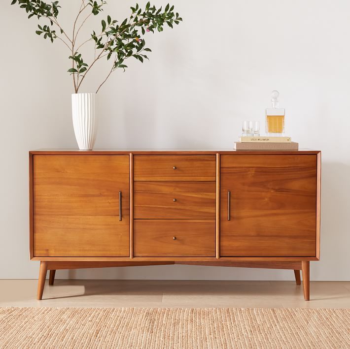 Середина столетия современный credenza