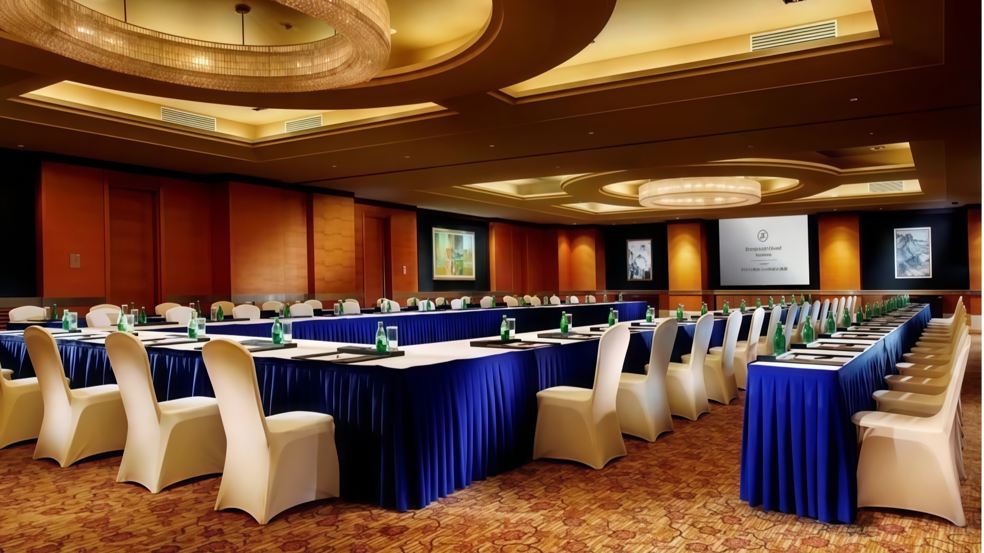 Банкетный зал для встречи